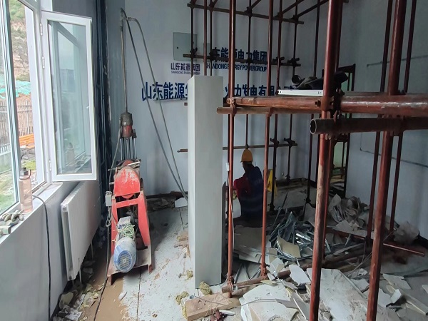 嫩江厂房基础沉降注浆加固